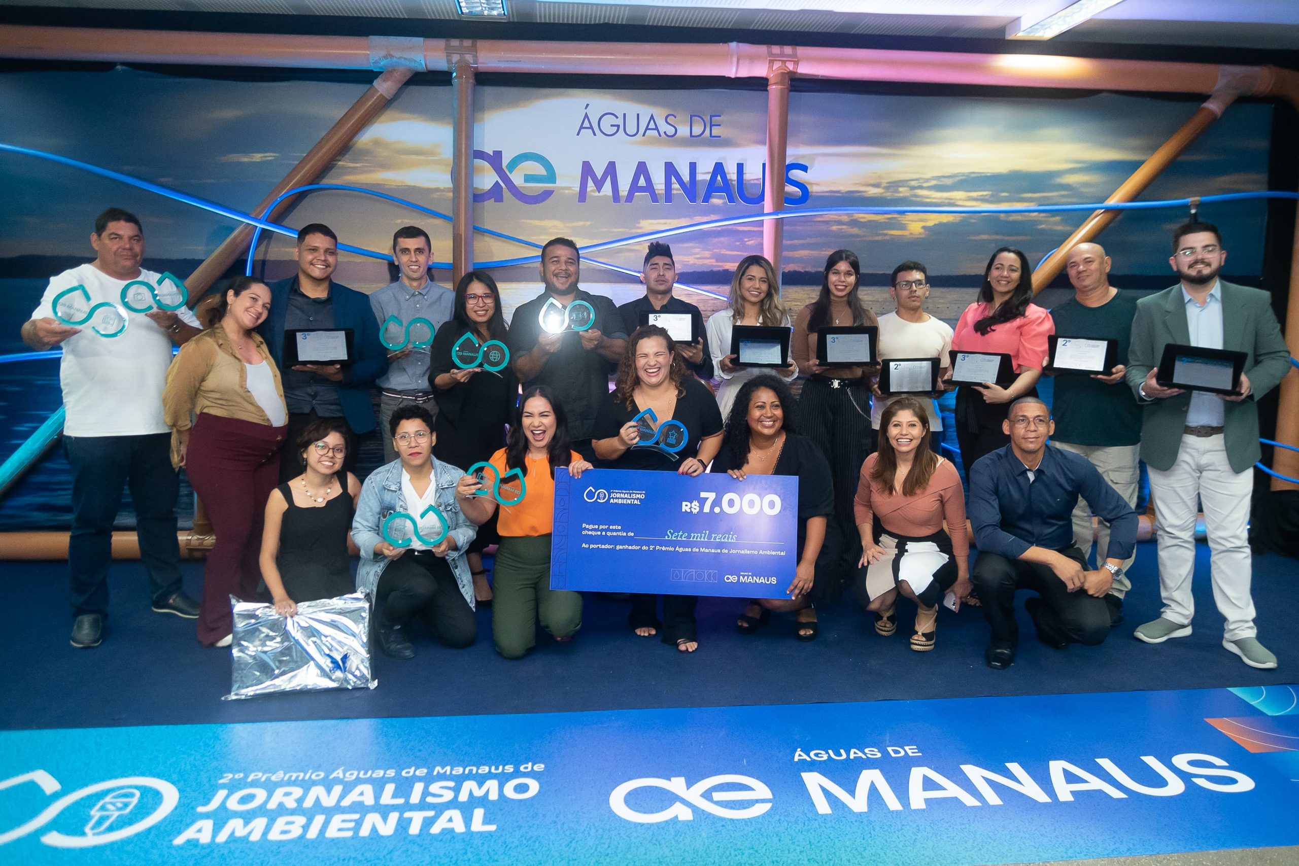 Profissionais são premiados por reportagens sobre saneamento básico no  2o Prêmio Águas de Manaus de Jornalismo Ambiental 
