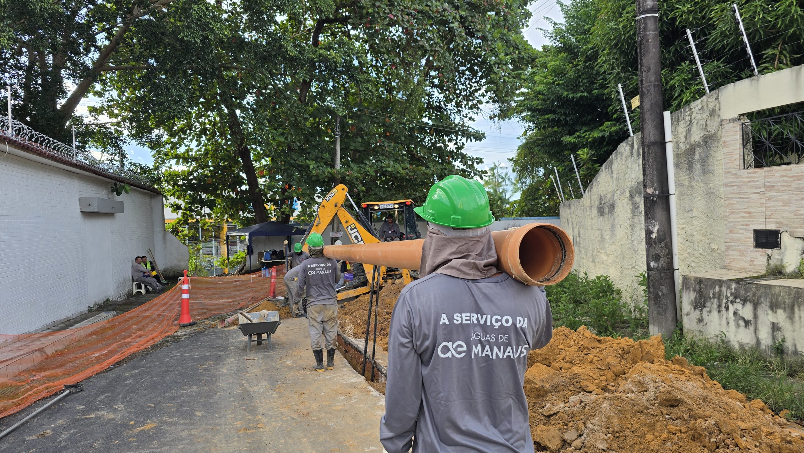 Morada do Sol começa a receber obras de esgoto; mais de 5,6 mil pessoas serão beneficiadas