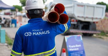 Bairro Nossa Senhora das Graças recebe obras de esgoto neste sábado (16)
