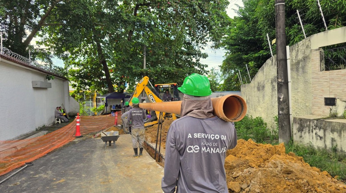 Ampliação da rede de esgoto contempla 42 trechos da cidade; Confira o cronograma semanal