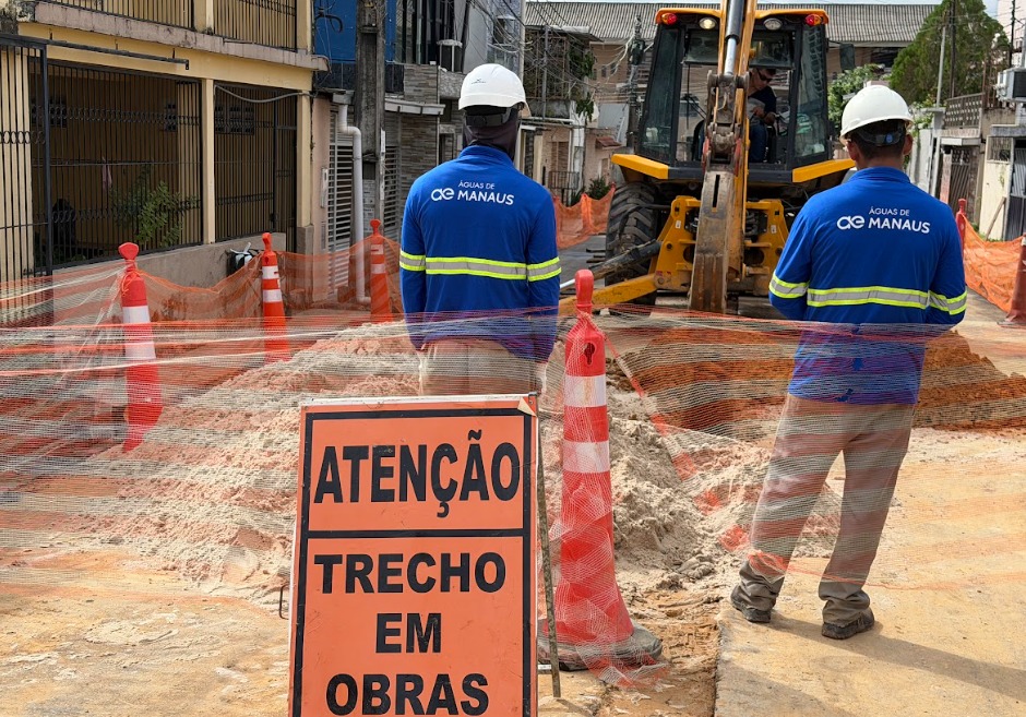 Trata Bem Manaus: obras de esgoto alcançam 13 áreas da cidade
