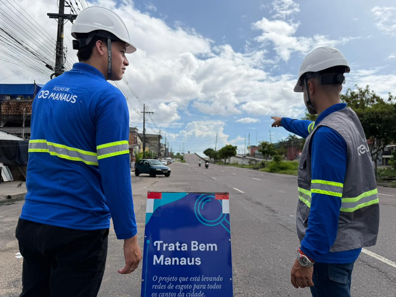Águas de Manaus realiza melhorias no sistema de esgoto que vão beneficiar moradores da Betânia e Distrito Industrial