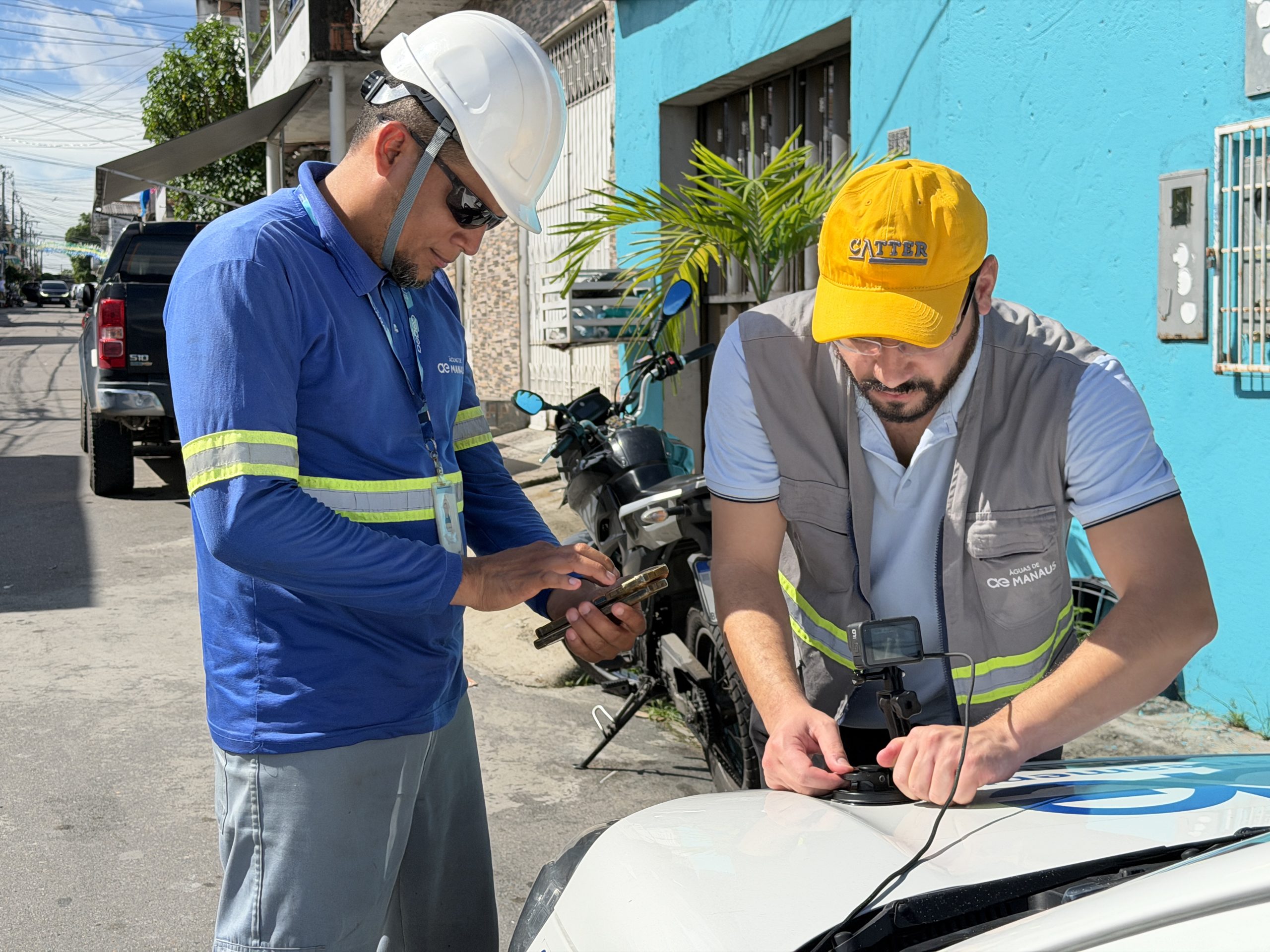 Veículo com câmeras e sensores reforça serviço de recomposição asfáltica em ruas de Manaus